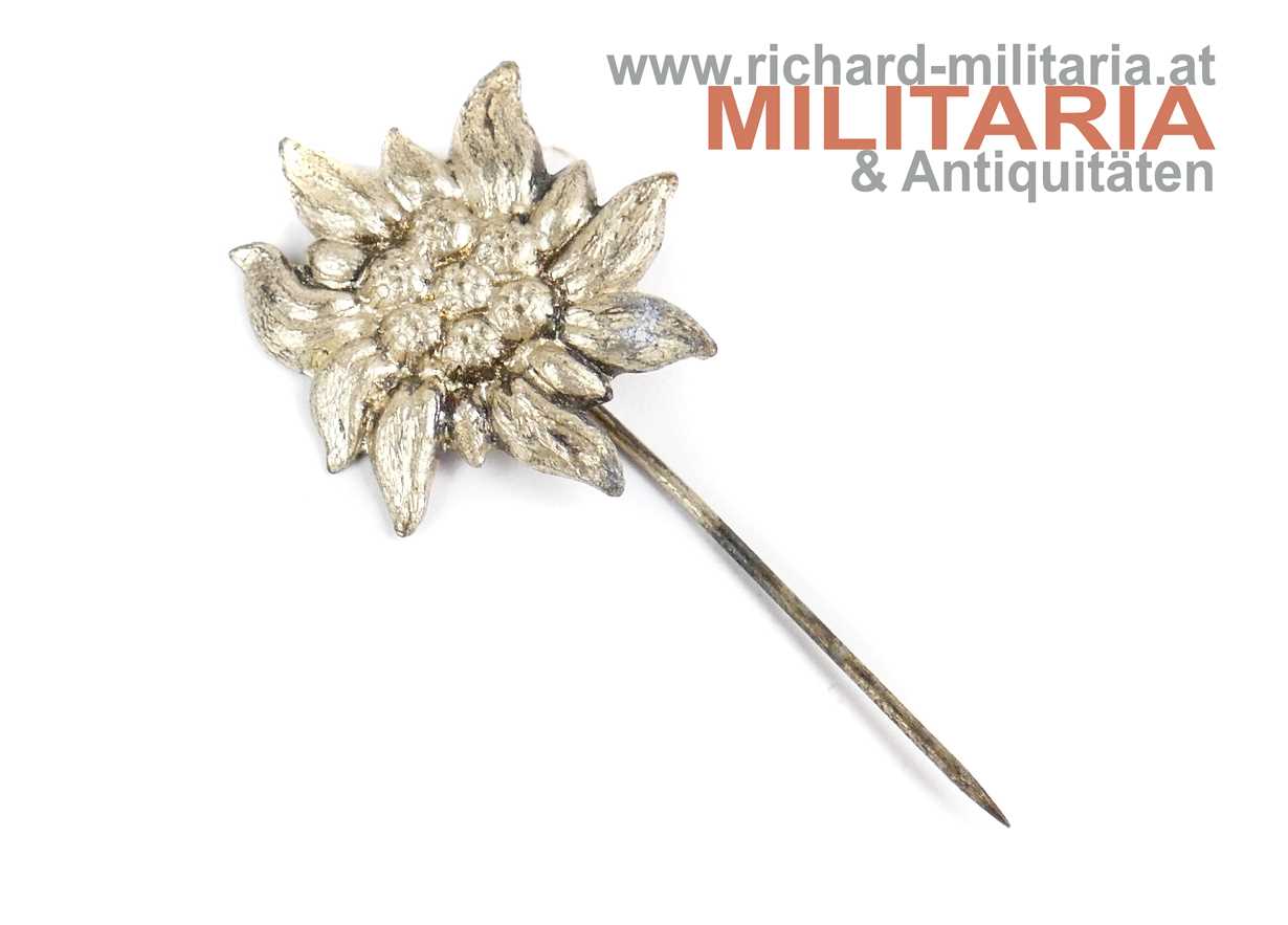 kleine Anstecknadel Edelweiss 