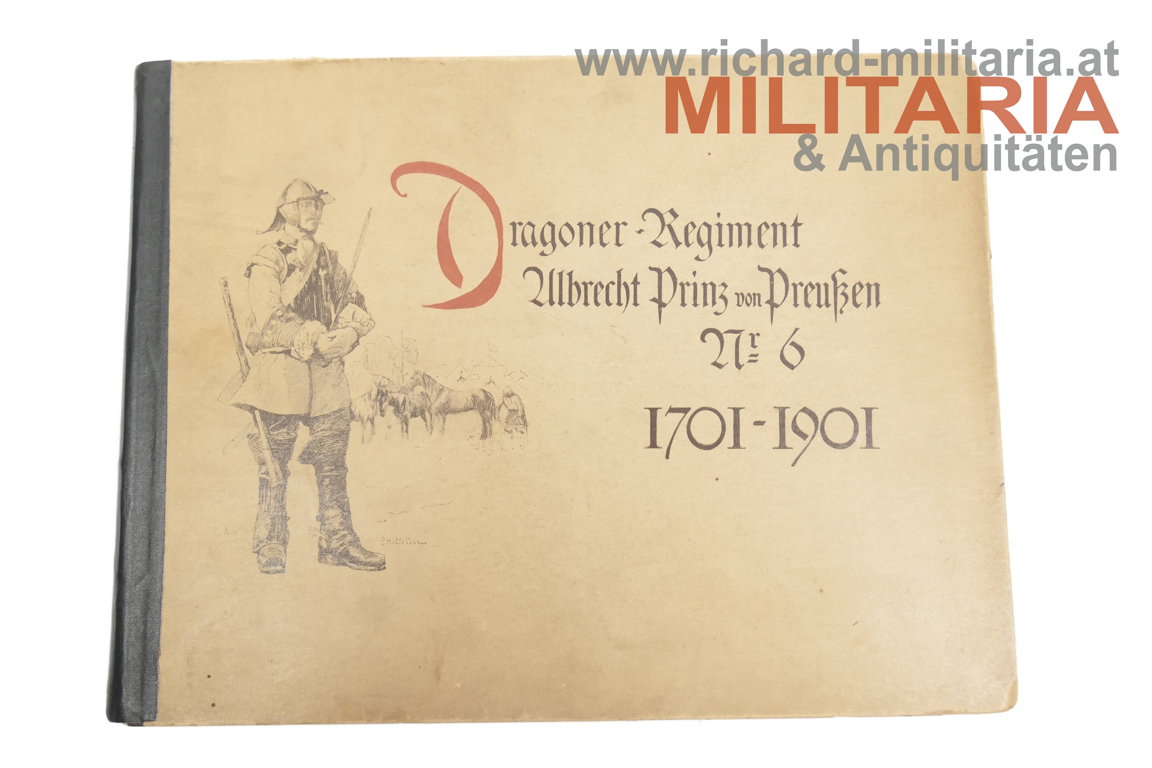 Regimentsgeschichte des k.u.k. Dragoner Regiments Nr. 6 - 1701-1901