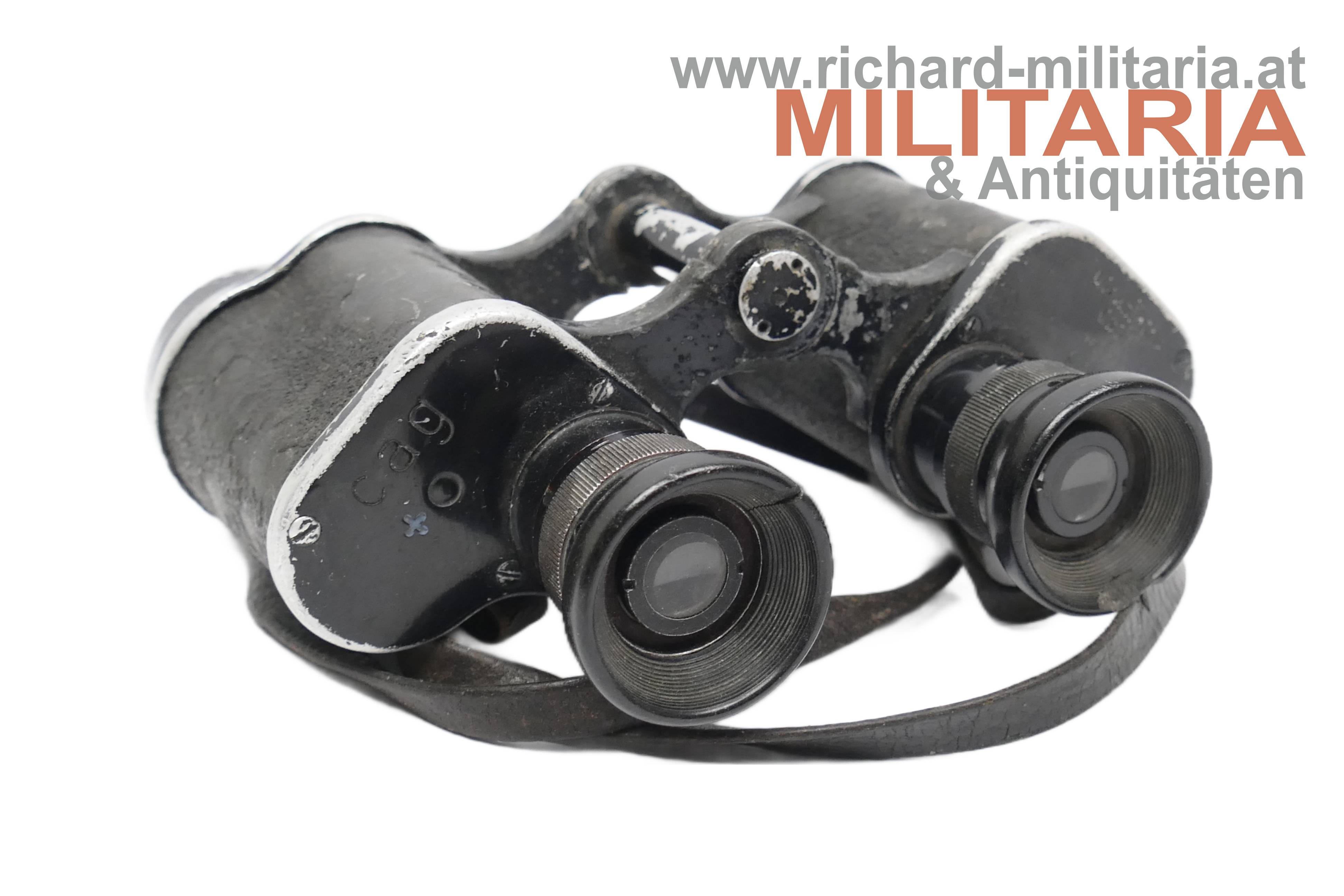 Wehrmacht Dienstglas 6x30 - "cag" "hellblaues +"