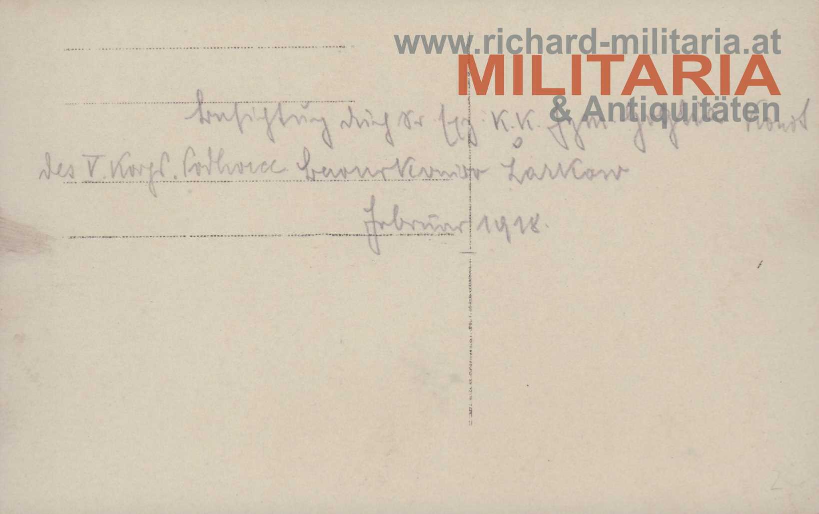 k.u.k. IR 67 – Oberst Kleinschrodt m. FZM Goglia Februar 1918 - Ukraine – Wolhenien