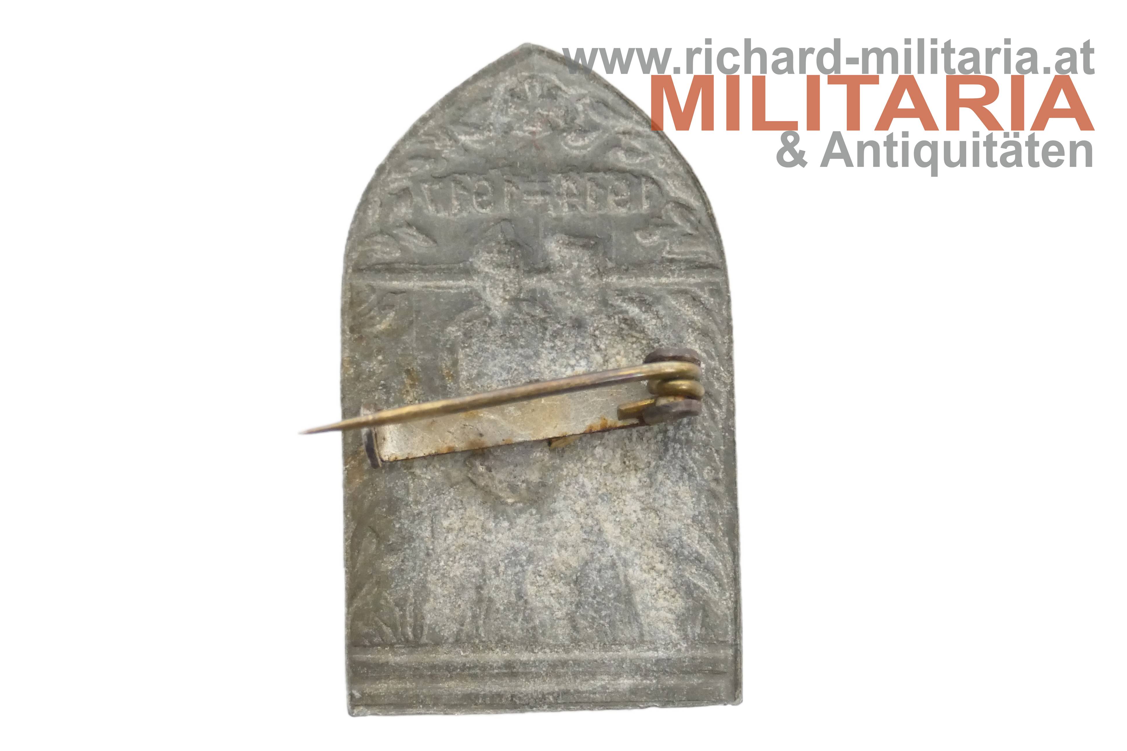 k.u.k. patriotisches Abzeichen - deutscher & österreichischer Soldat 1914-1917