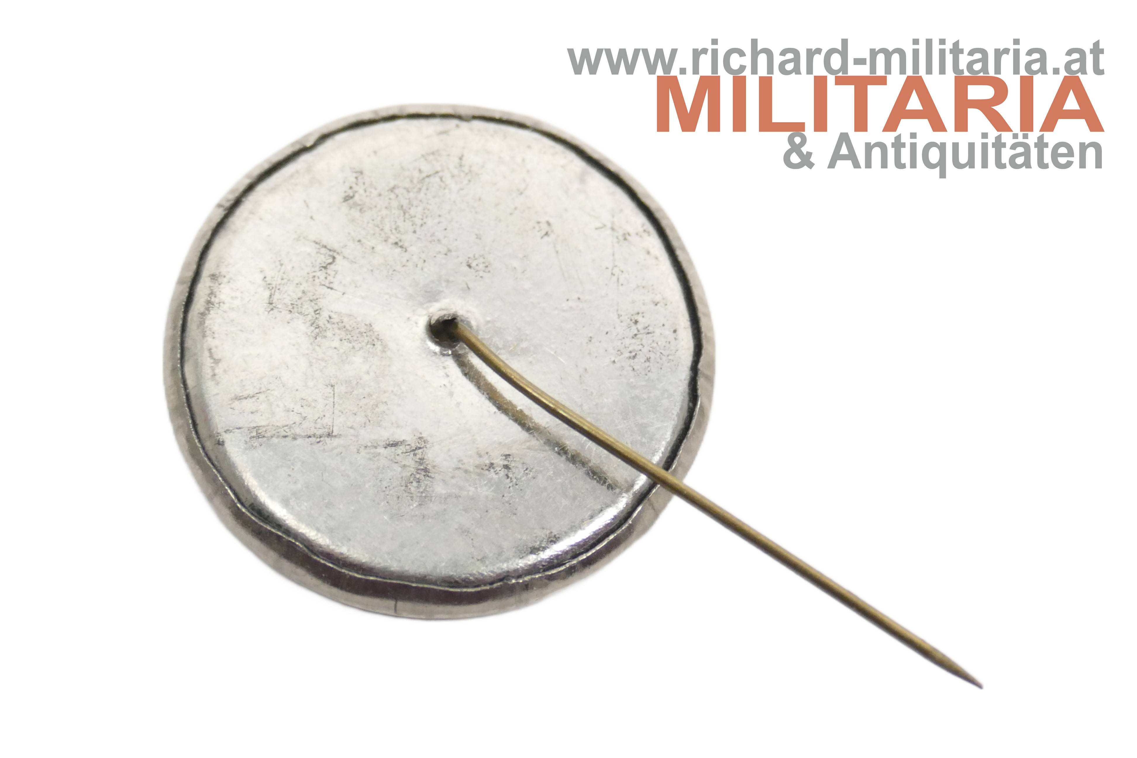 k.u.k. patriotisches Blechabzeichen - "Heil und Sieg" - Österreich/Deutschland