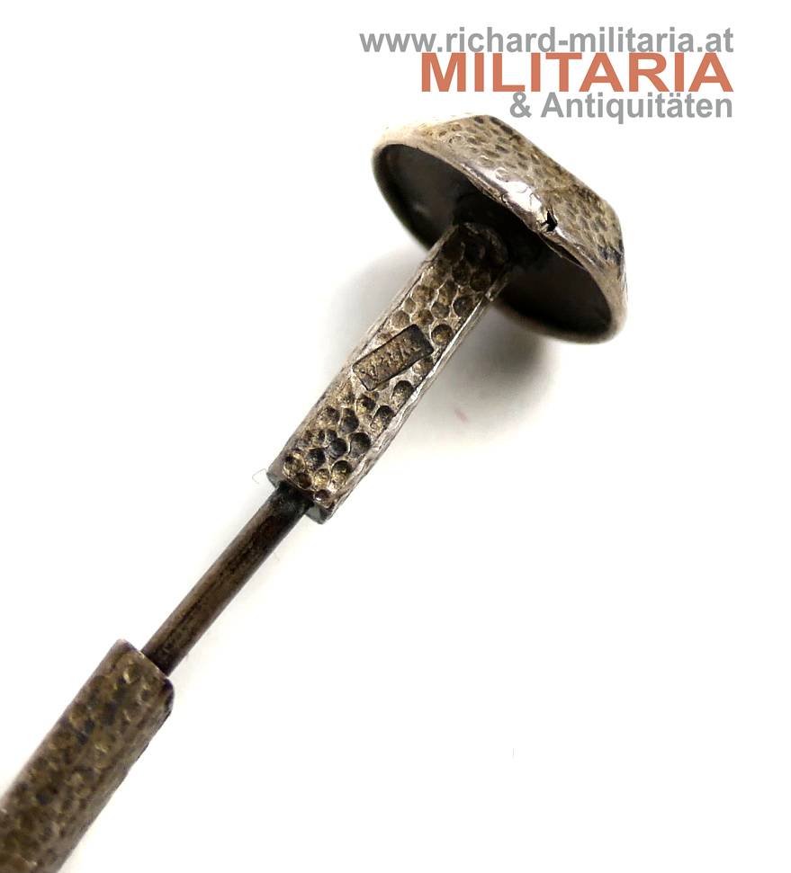 Wehrmann in Eisen - Silberner Nagel - Waisenglücksnagel - 1915 