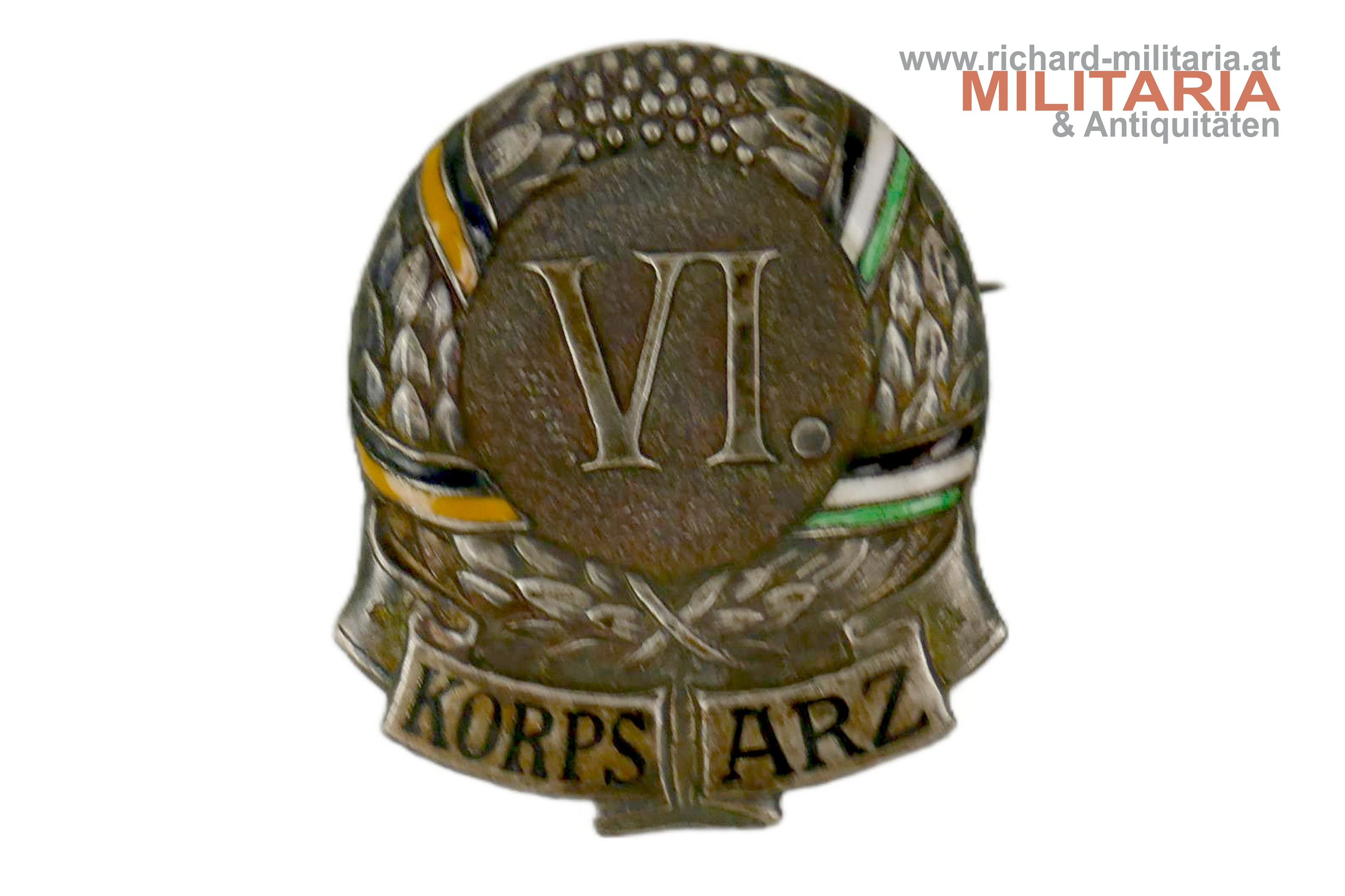 k.u.k. Kappenabzeichen - VI. Korps Arz