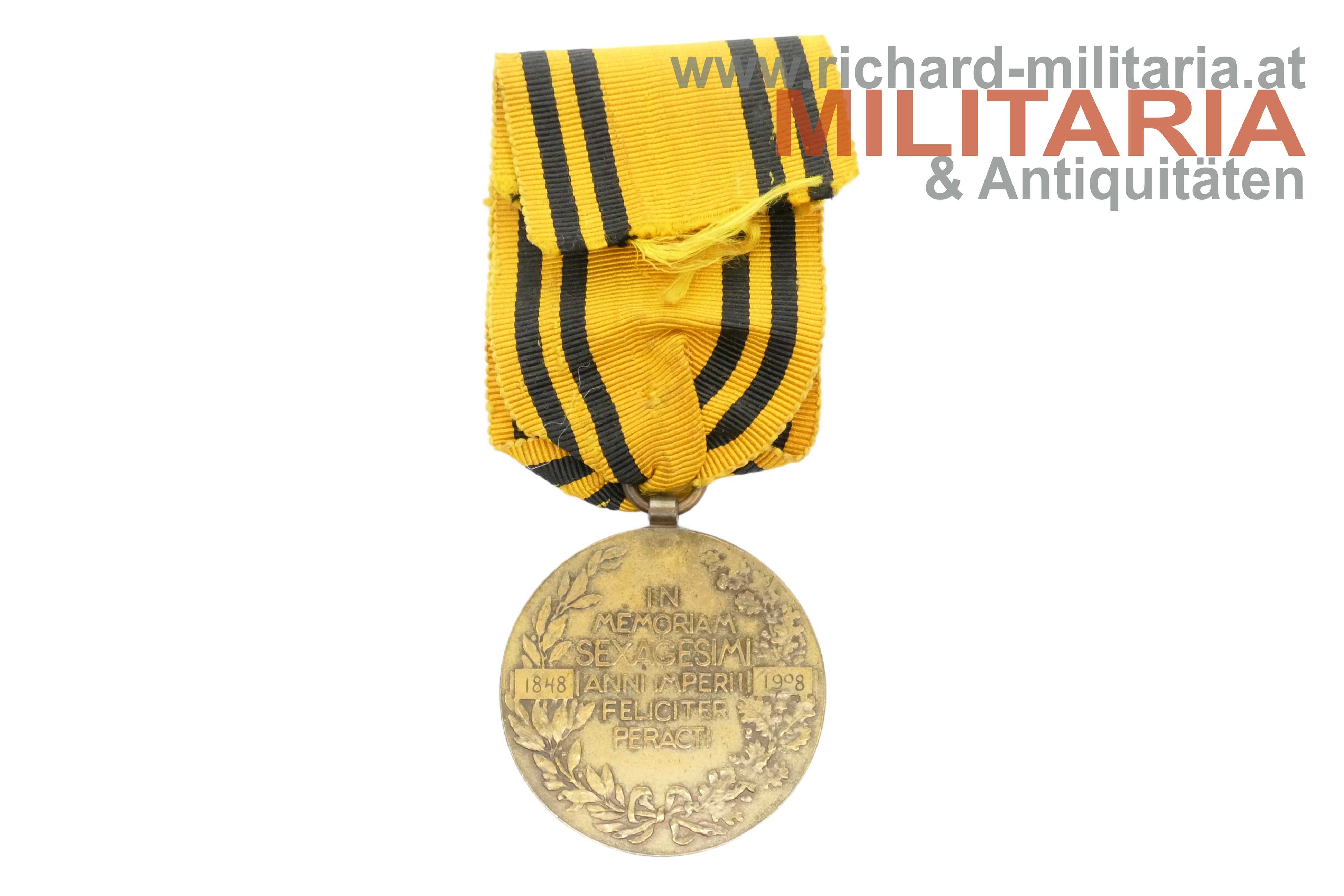 Bronzene Inhaber-Jubiläumsmedaille für Ausländer 1908