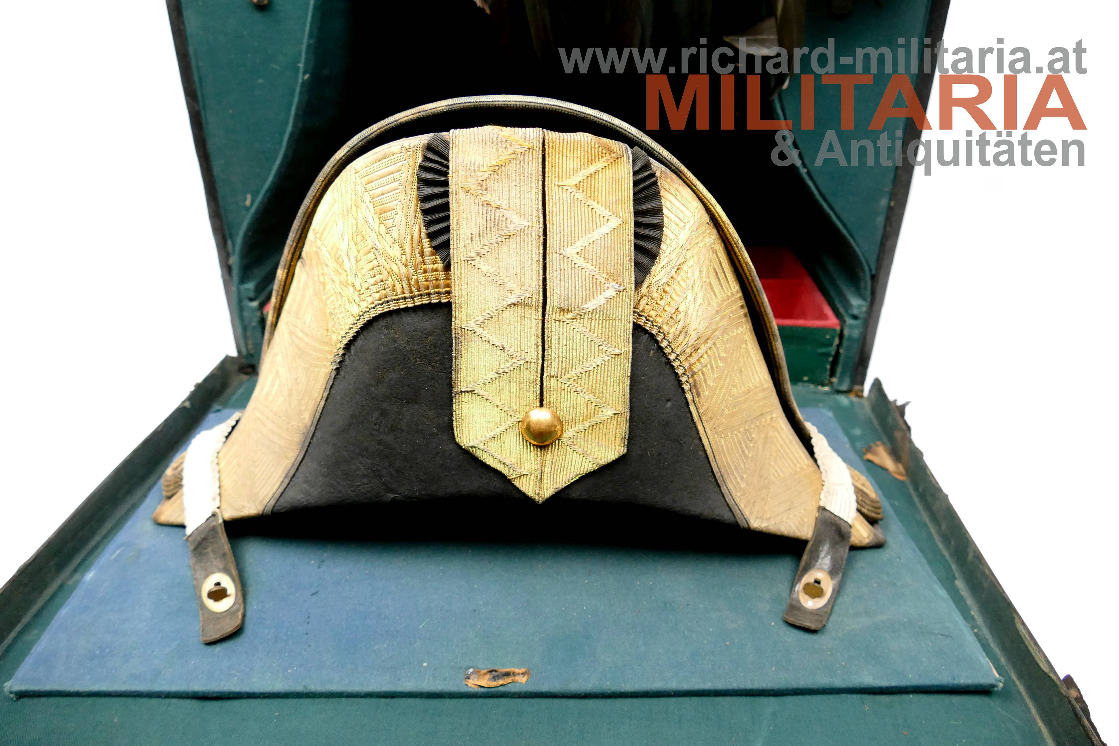 k.k. Zweispitz für einen Stabsoffizier - M1855