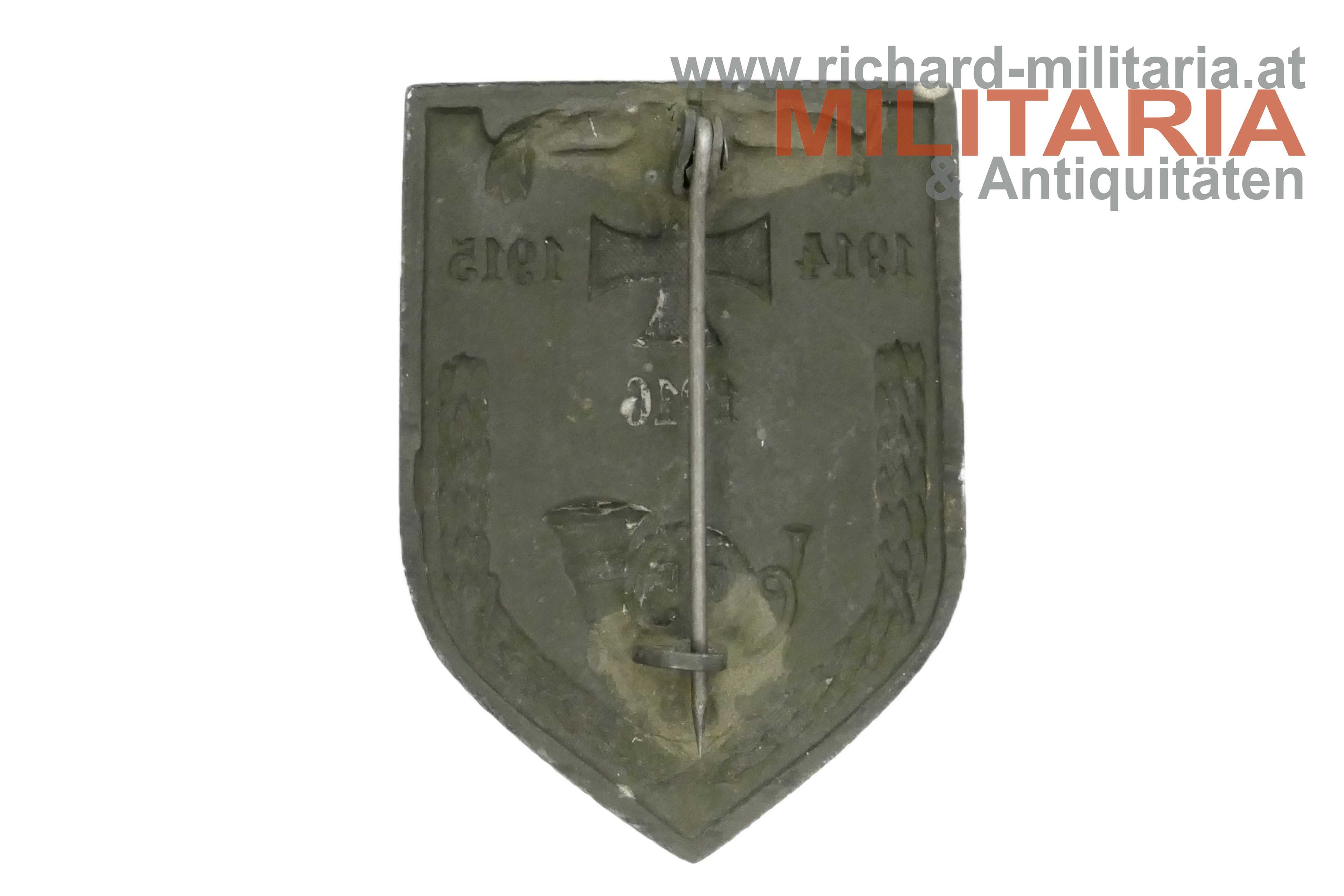 k.u.k. Kappenabzeichen - LIR 35 1914 - 1915 - 1916