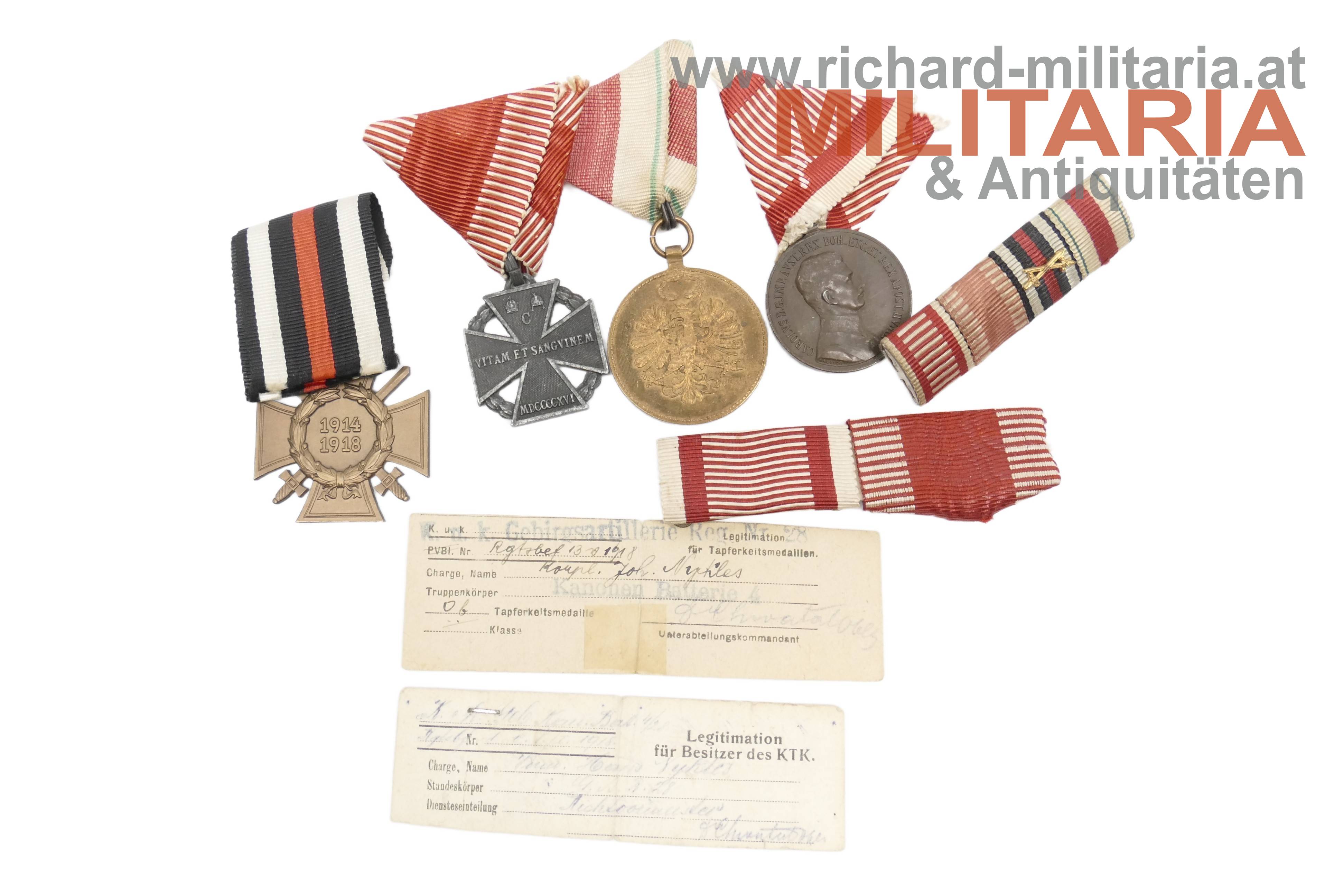 k.u.k. Gebirgsartillerie Reg. Nr. 28 - Konvolut