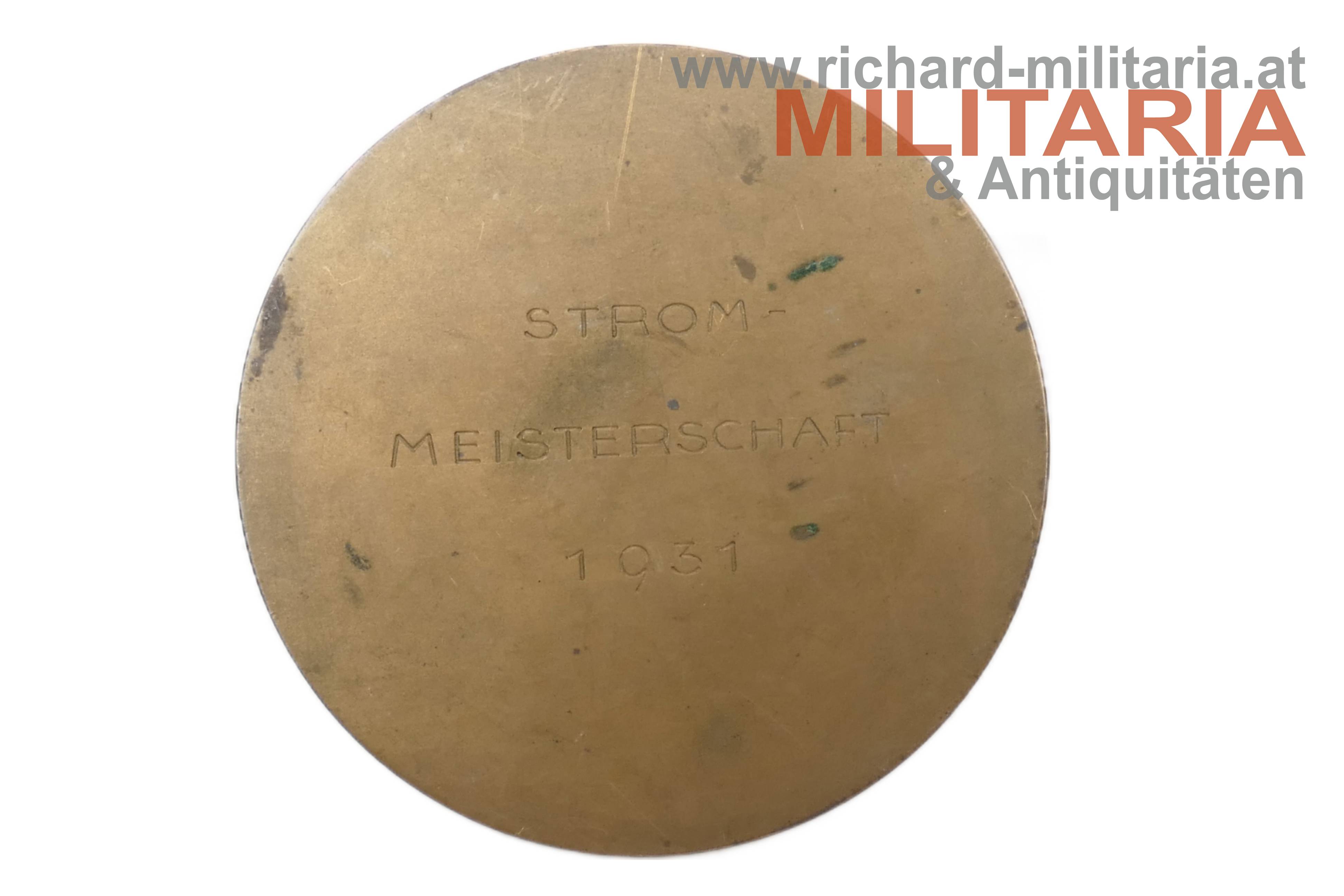 Österreichisches Bundesheer 1931 "STROM-MEISTERSCHAFT"