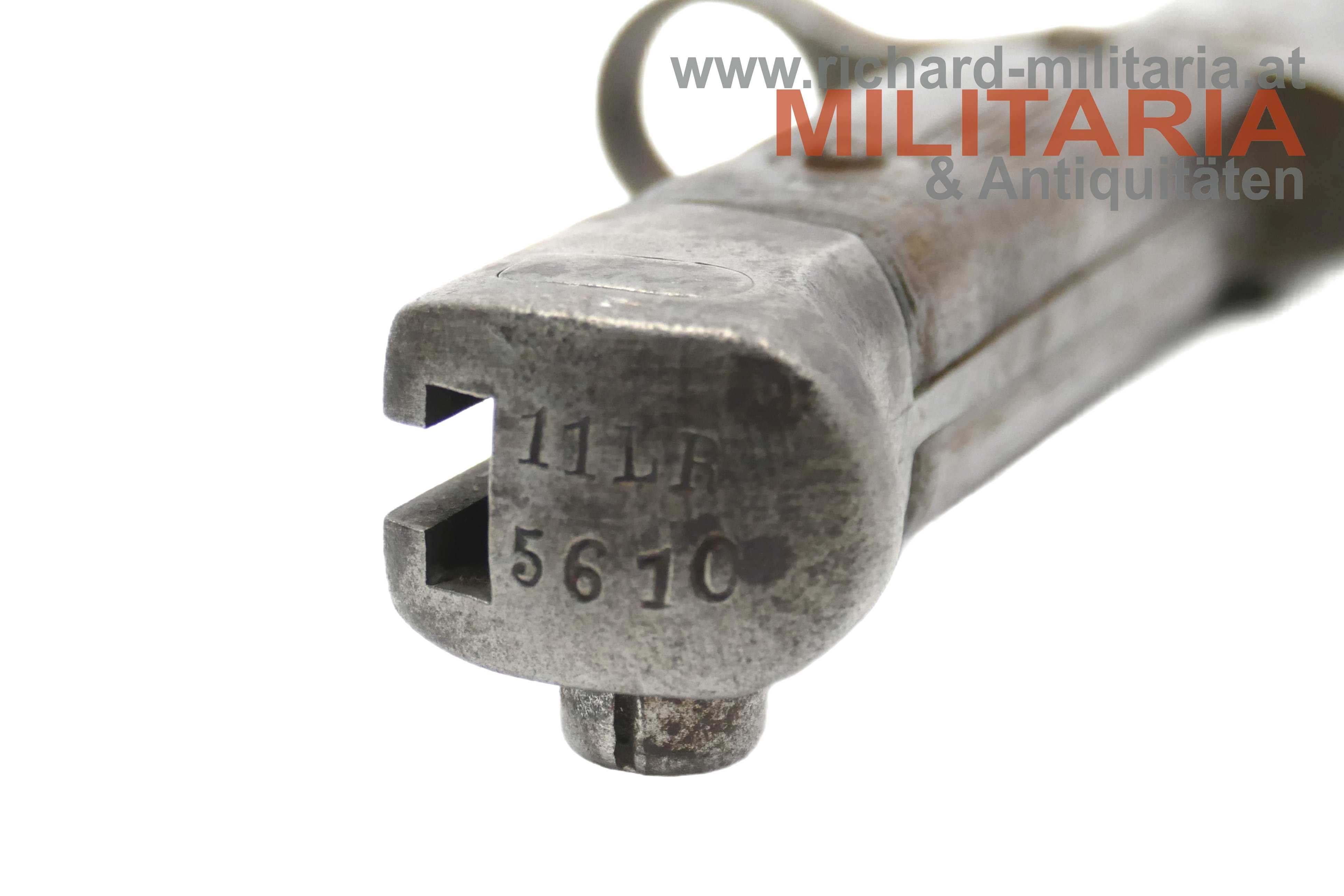 k.u.k. Messerbajonett für Repetierstutzen M95 - Truppenstempelung "F R 11577" 