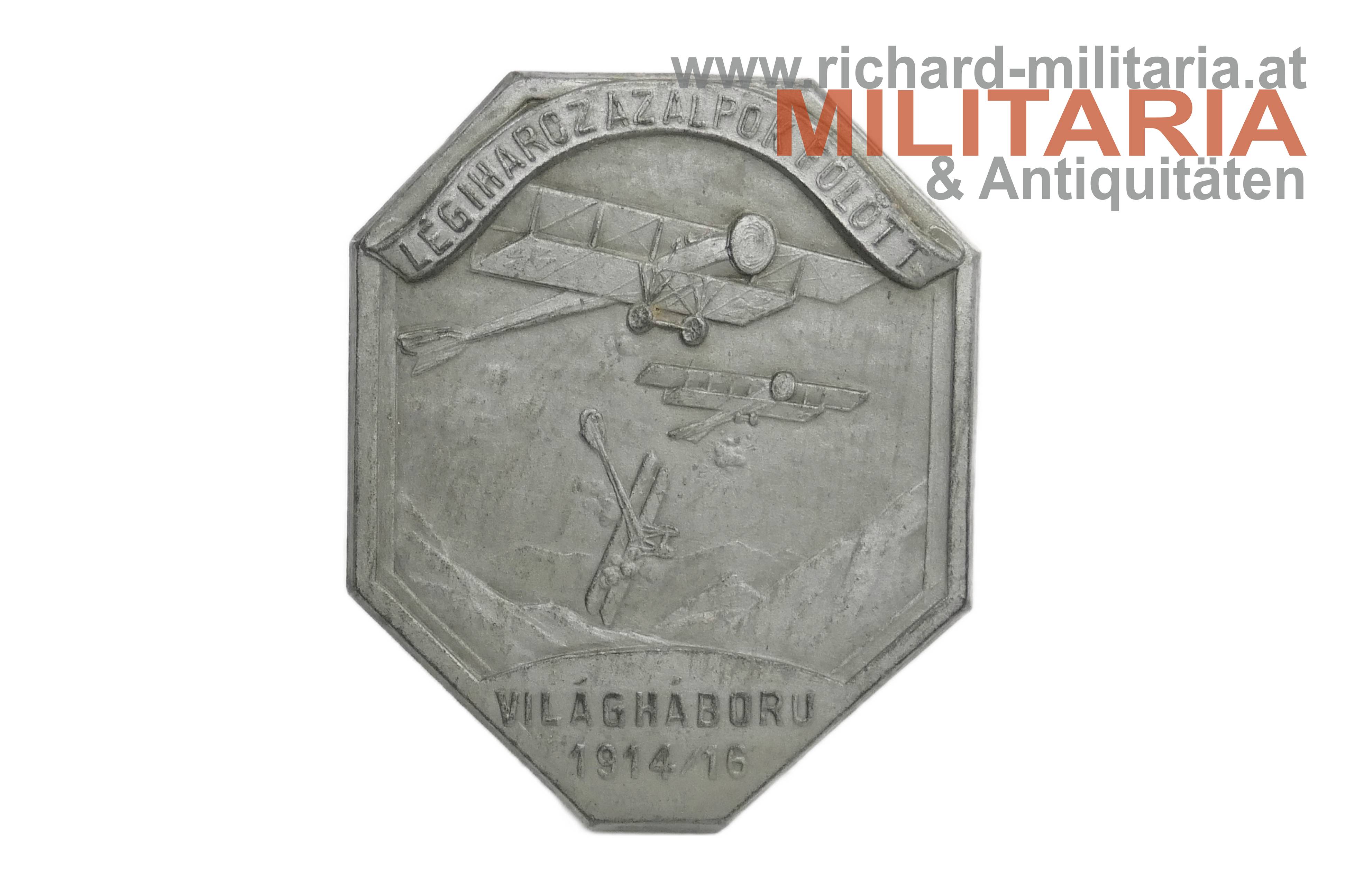 k.u.k. Kappenabzeichen - Világháboru 1914-1916 (Flieger im Kampf) 