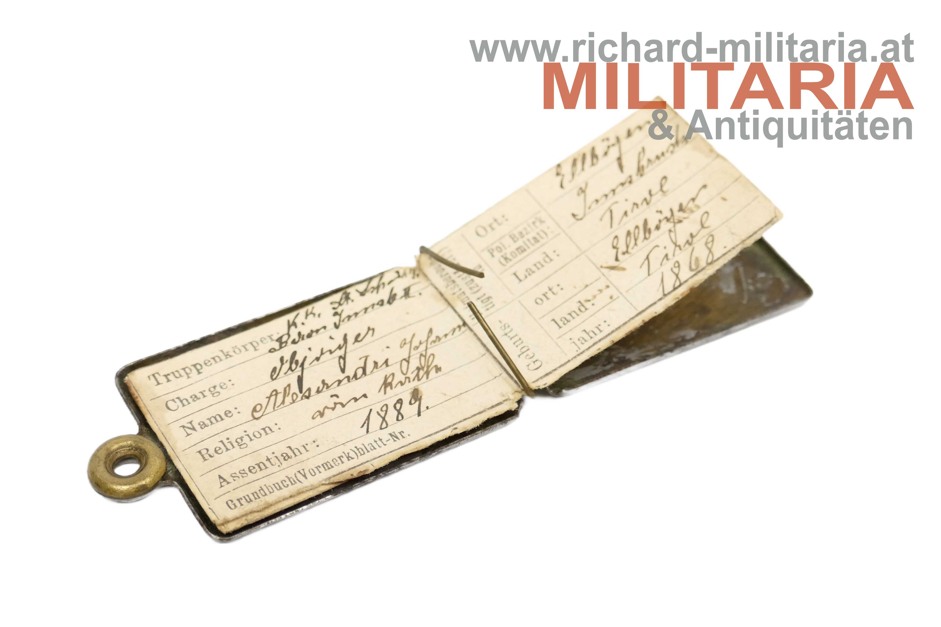 k.k. Landsturm Baon Innbruck Nr. II