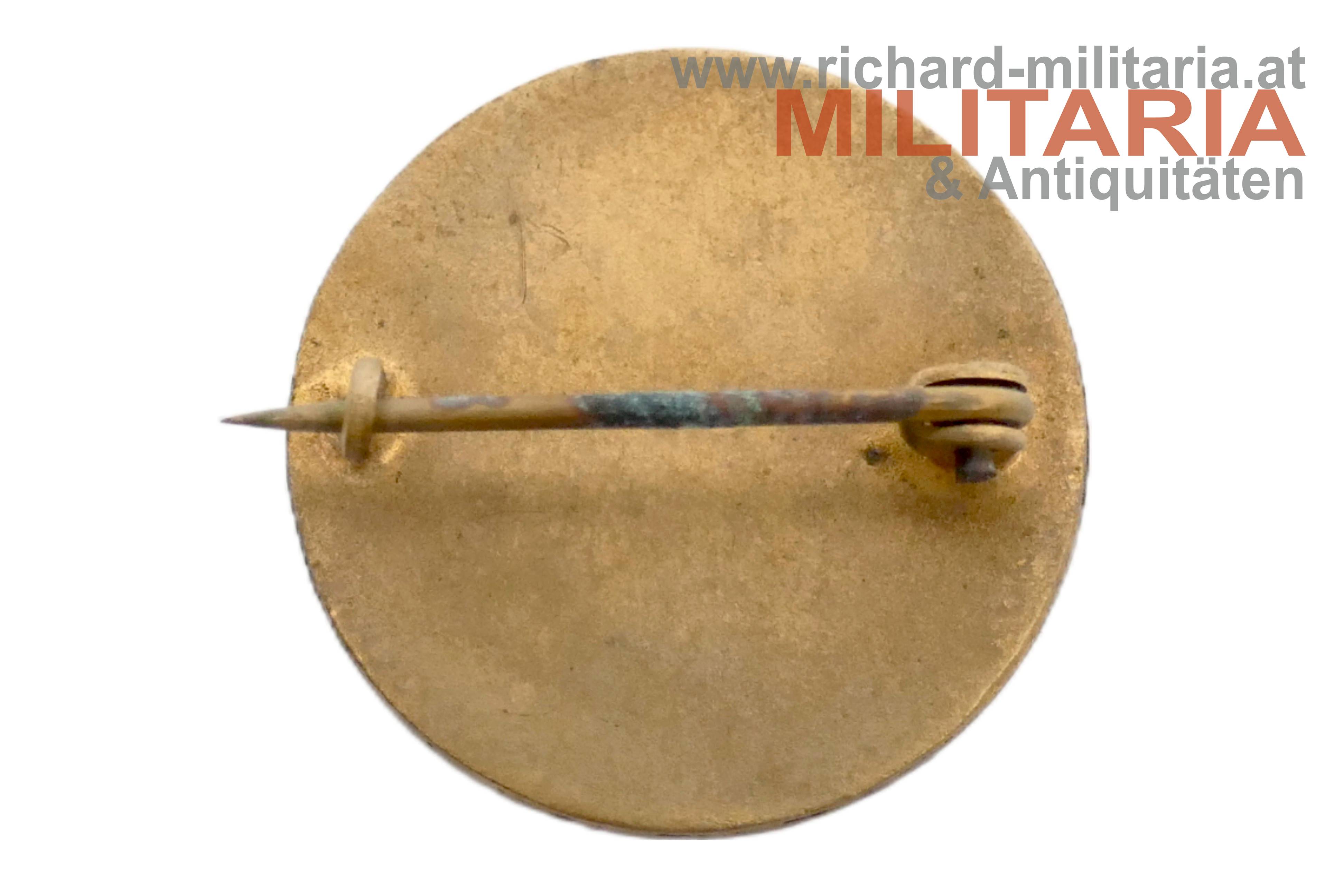 k.u.k. patriotisches Abzeichen - Viribus Unitis 1914 - Kaiser Wilhelm & Kaiser Franz Joseph