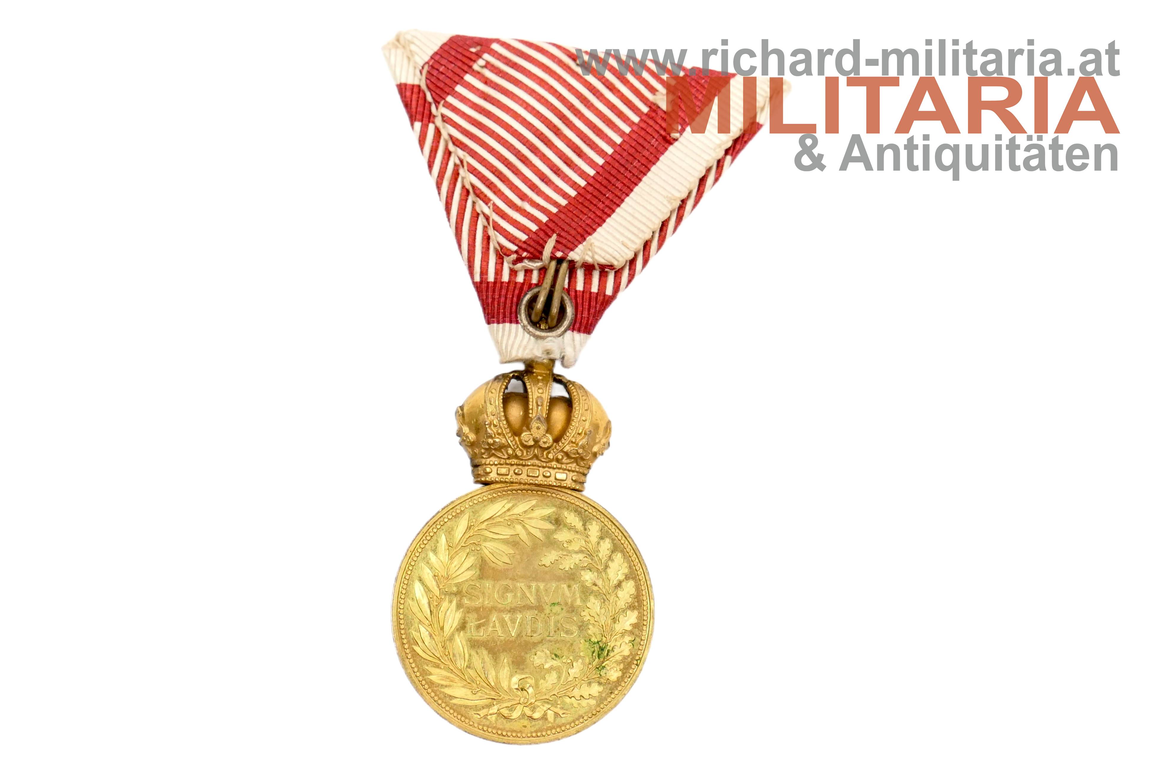 k.u.k. Bronzene Militärverdienstmedaille Kaiser Franz Joseph