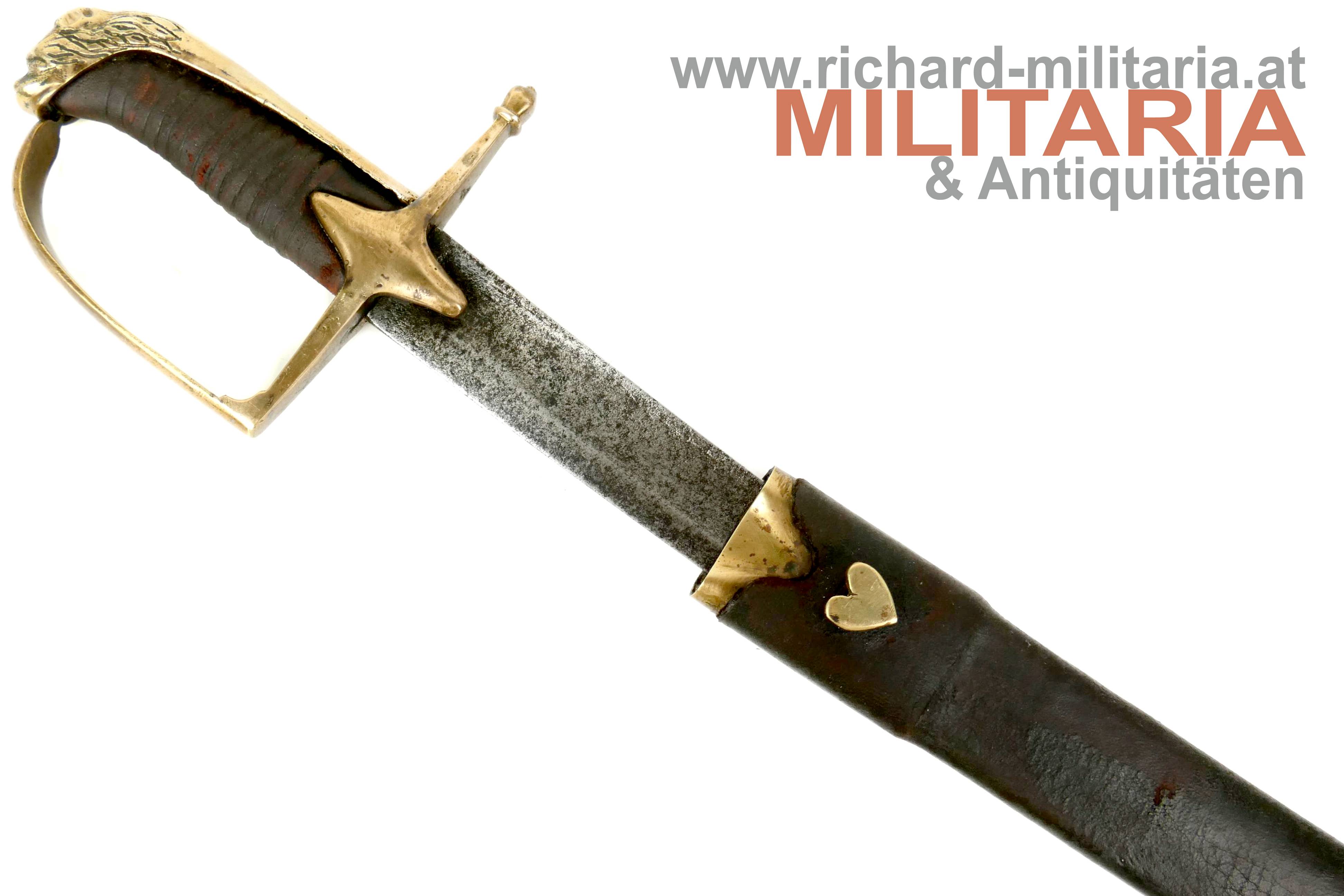 Österreichischer Grenadier-Säbel M1765 - Prima Plana