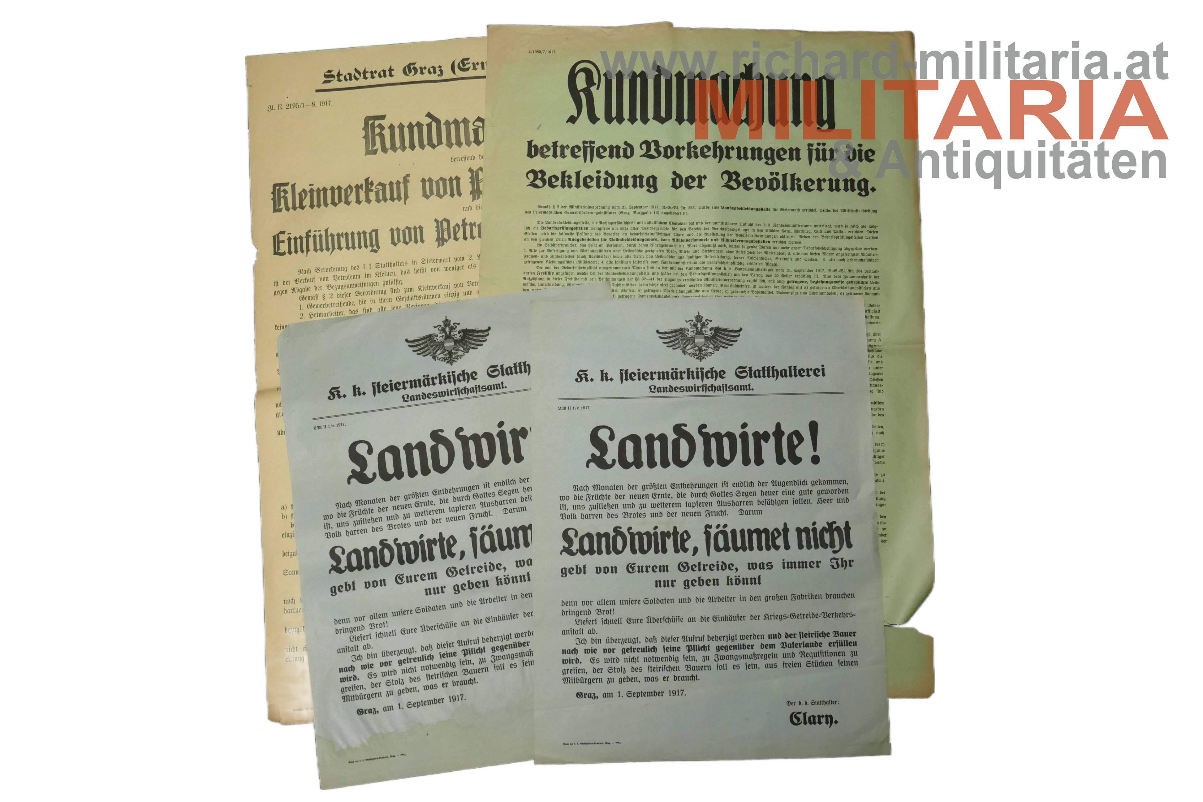 k.k. Plakat-Konvolut