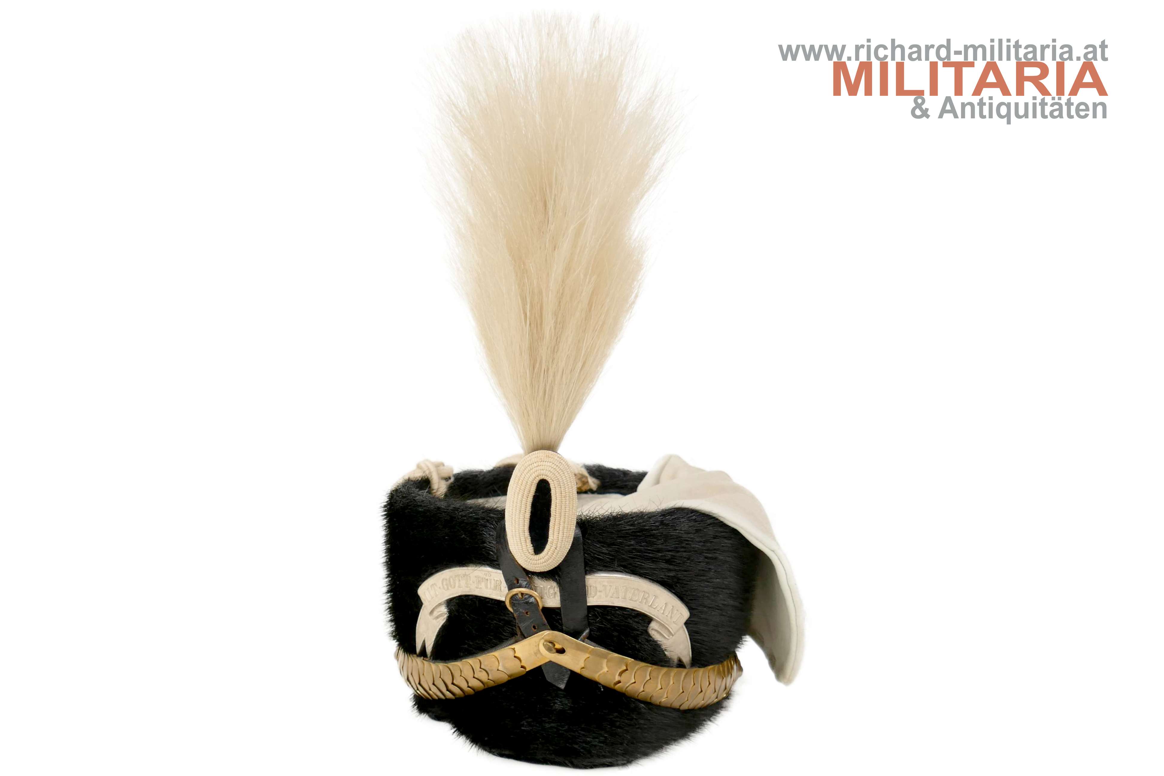 Pelzmütze für Unteroffiziere - thüringisches Husaren-Regiment Nr. 12