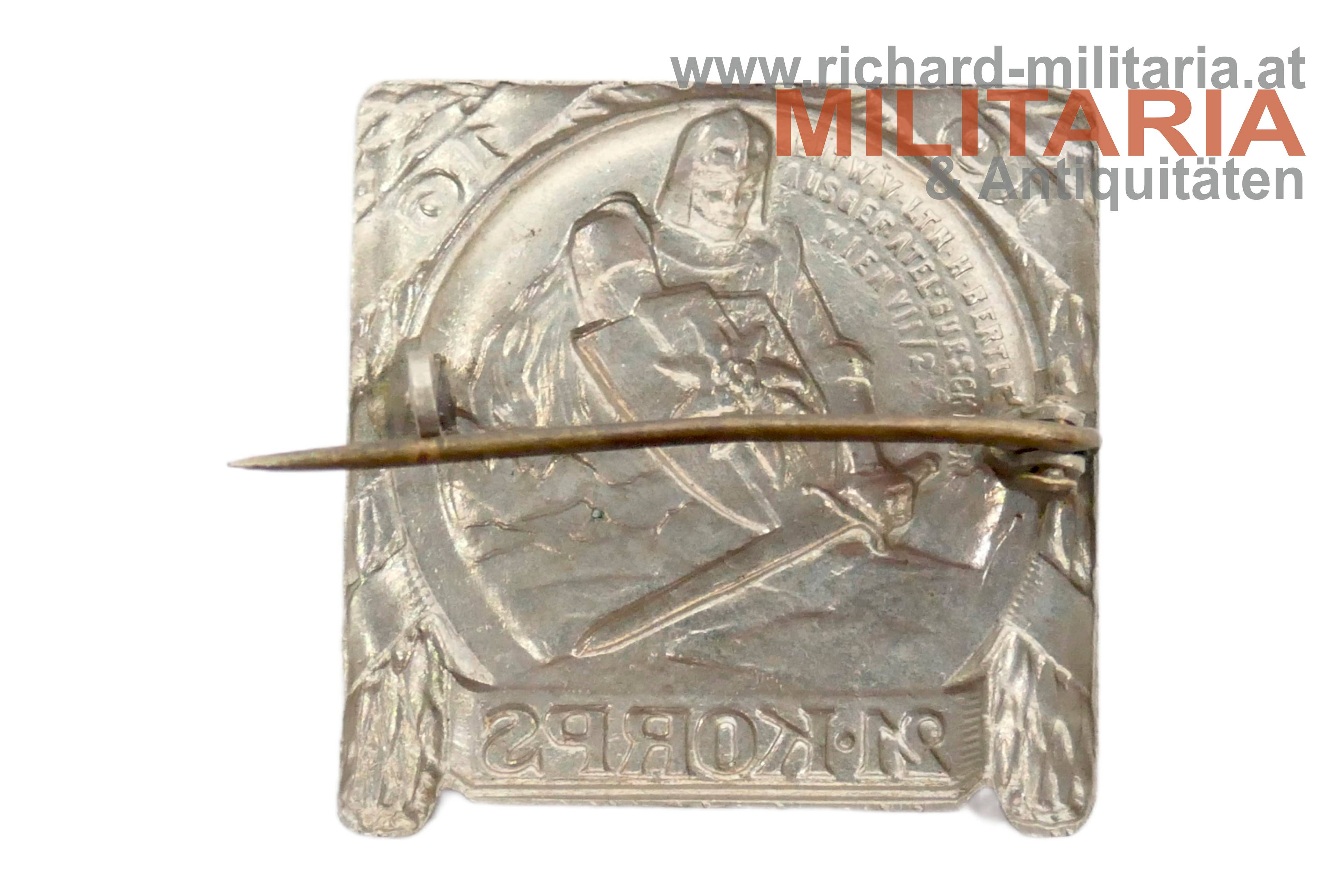 k.u.k. Kappenabzeichen - 21. Korps 1916