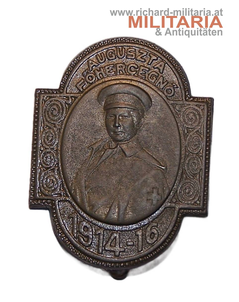 k.u.k. Kappenabzeichen - Auguszta főhercegnő (Erzherzogin Augusta) 