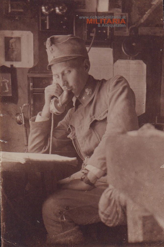 k.u.k. Foto Leutnant MG-Truppe