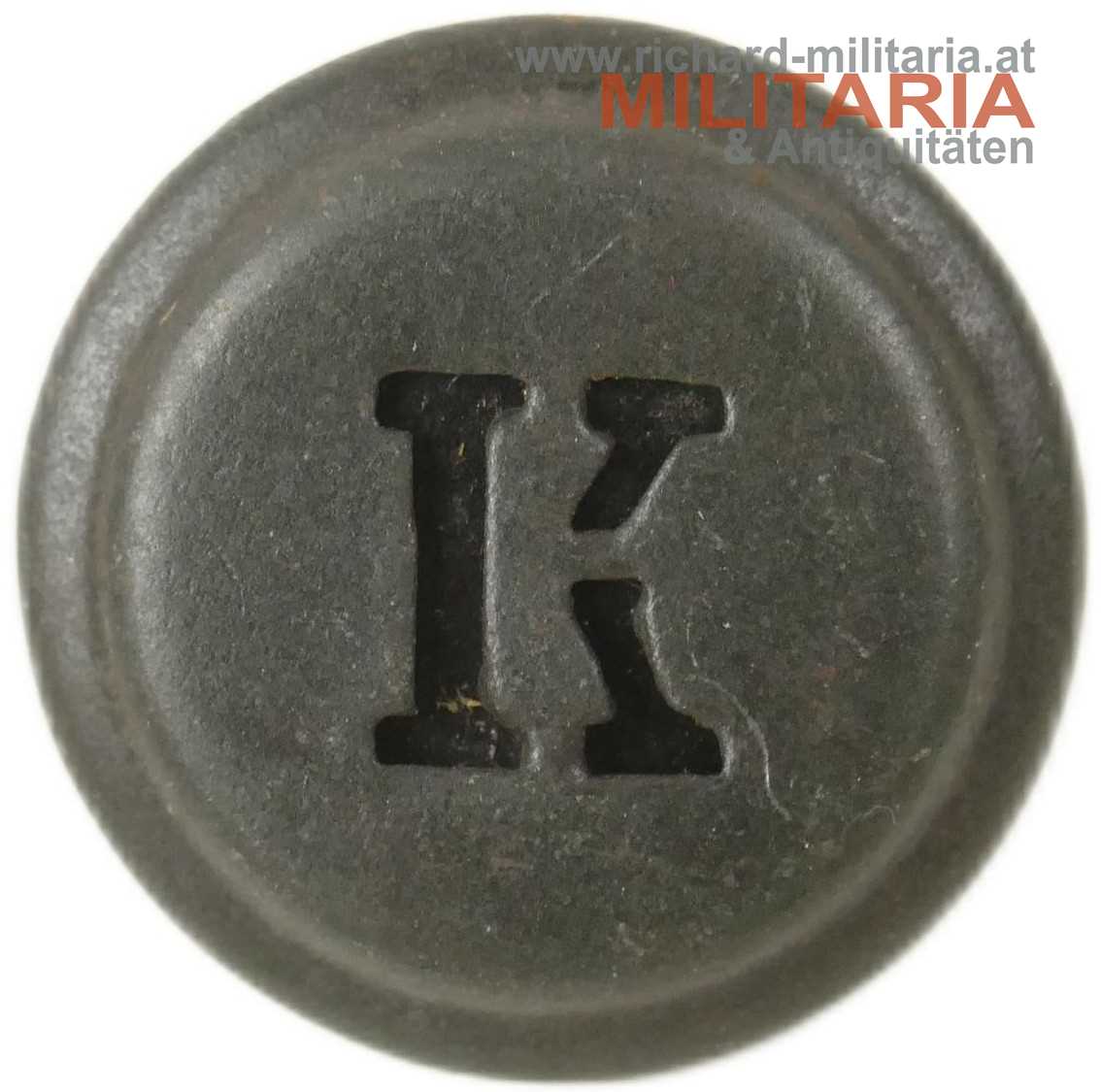 k.u.k. Kappenkokarde K (Kaiser Karl) für Mannschaften 