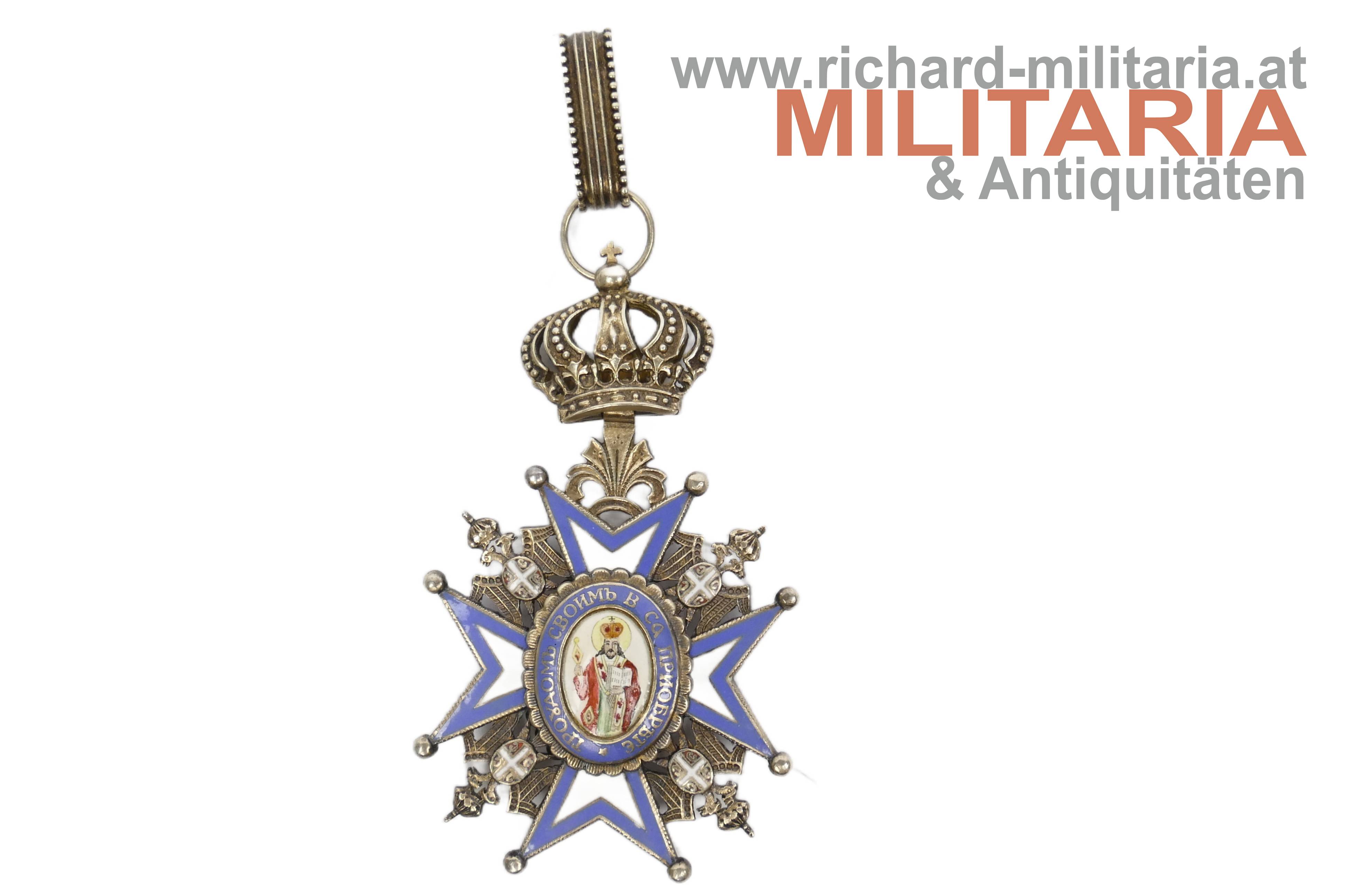 Serbien - St. Sava-Orden 3. Klasse - 2. Modell