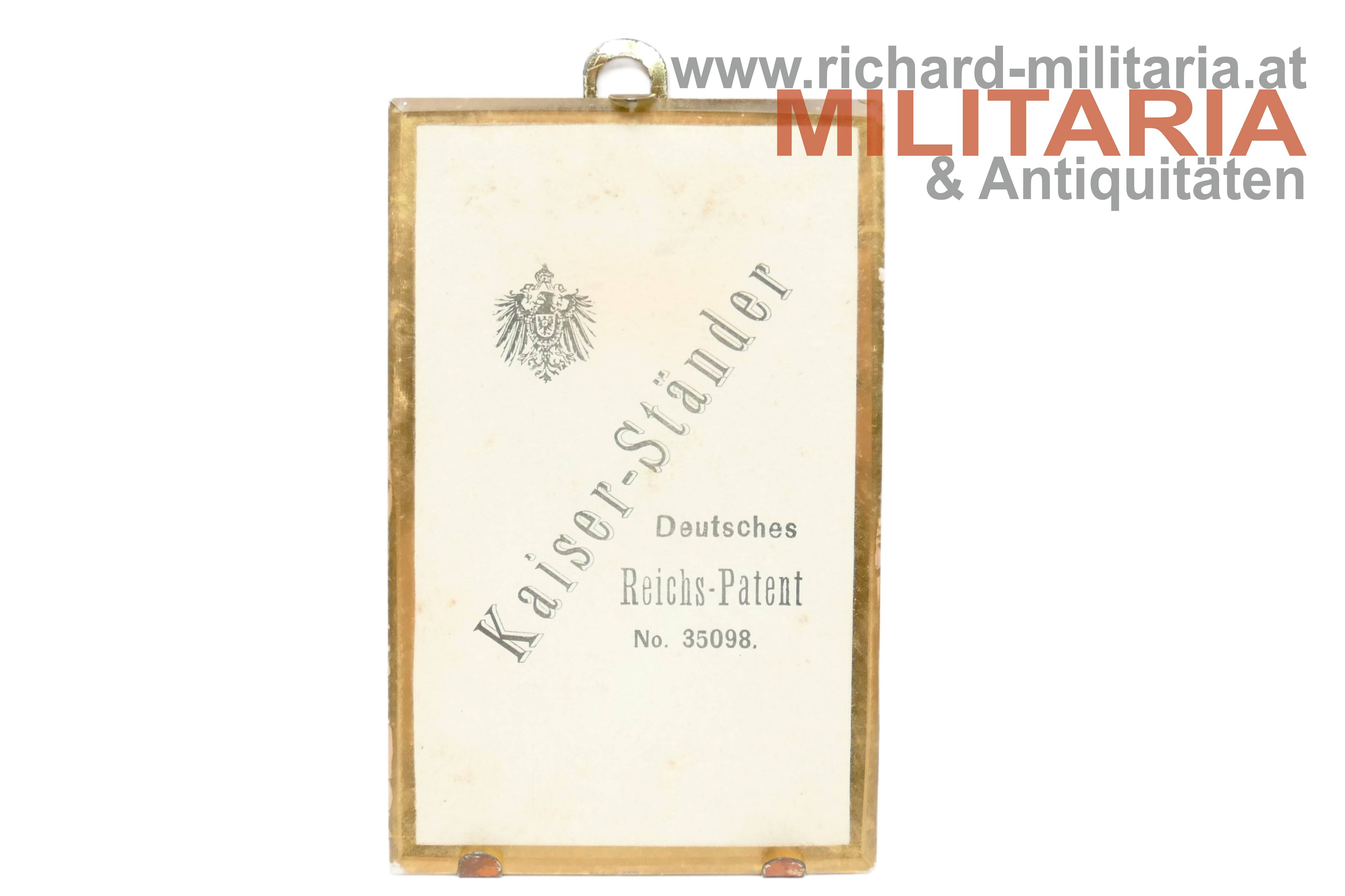 Deutsches Kaiserreich - Bilderrahmen "Kaiser-Ständer" - Deutsches Reichs-Patent