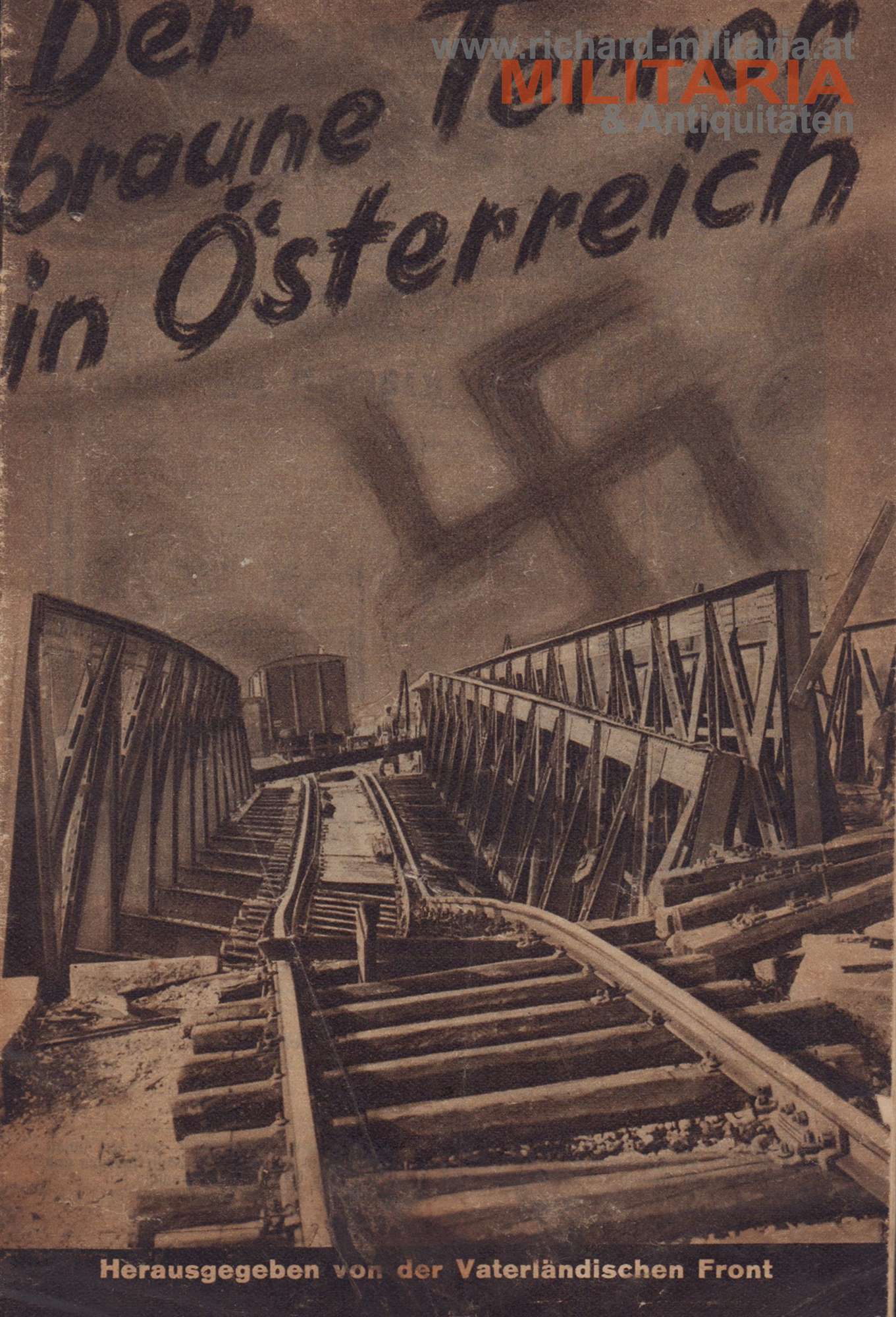 "Der braune Terror in Österreich" - Heft der Vaterländischen Front