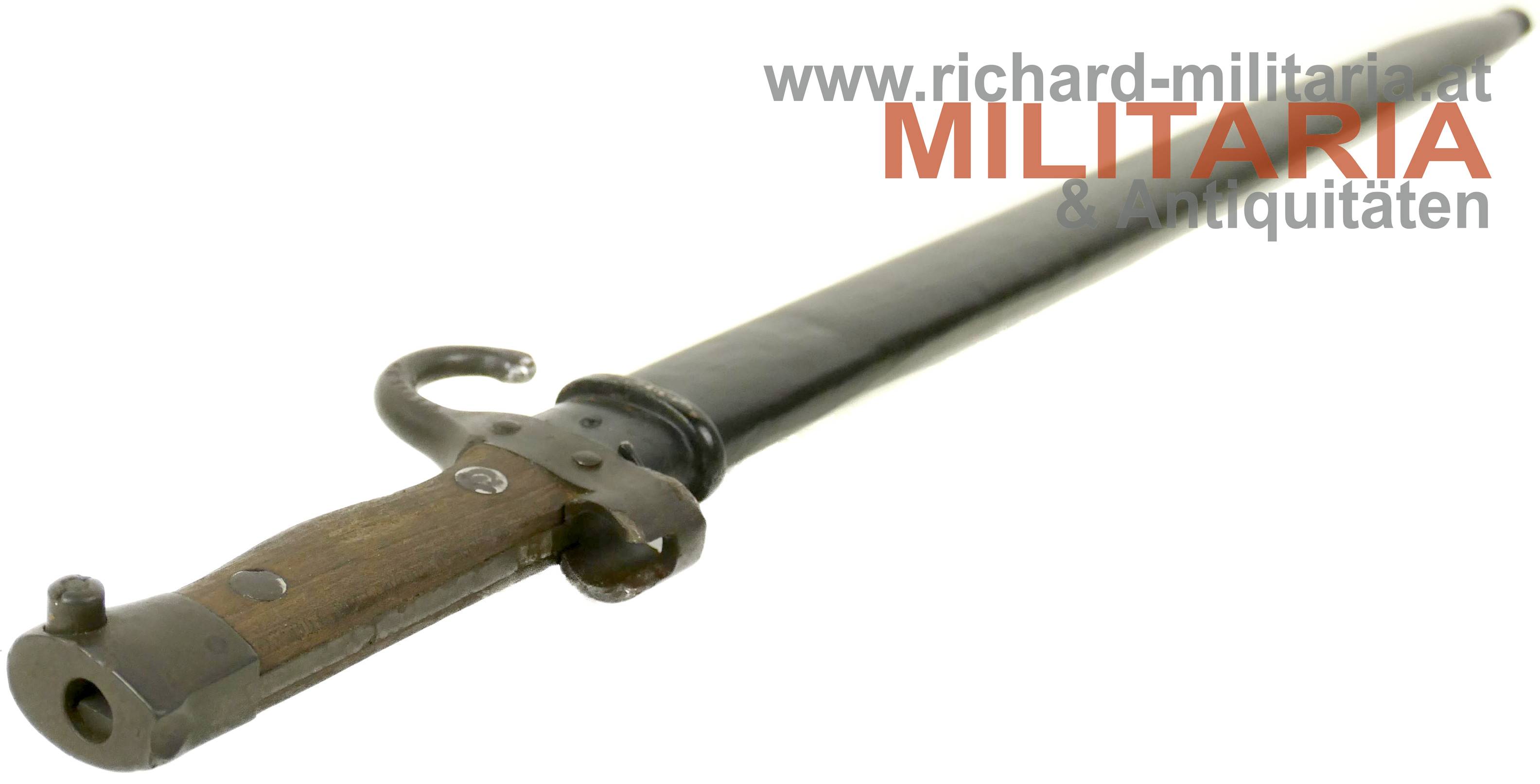 Frankreich, Berthier Bajonett Modell 1892