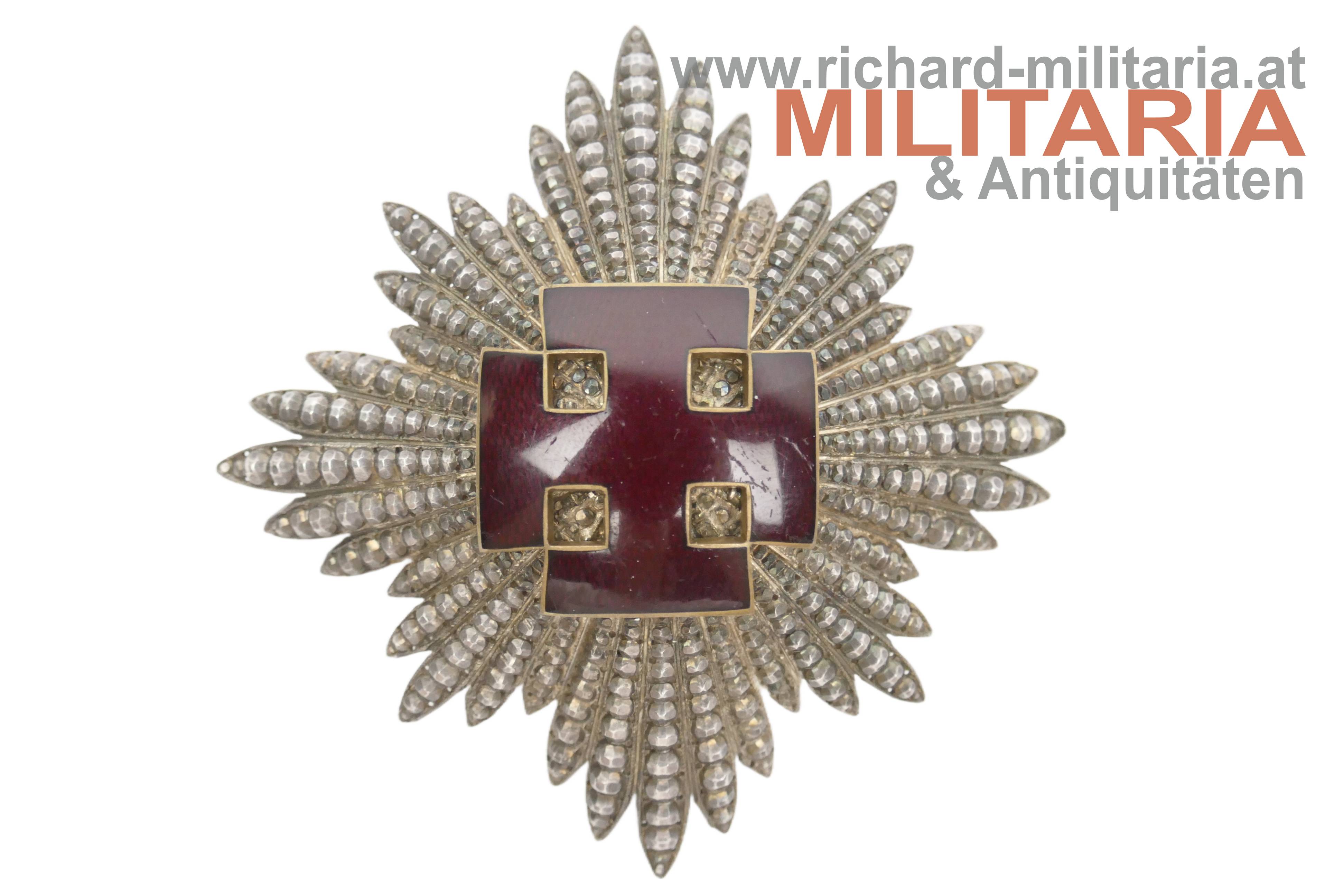 1. Rep./Bundesstaat - Stern z. Gr. Goldenen Ehrenzeichen / Komturkreuz 1. Klasse