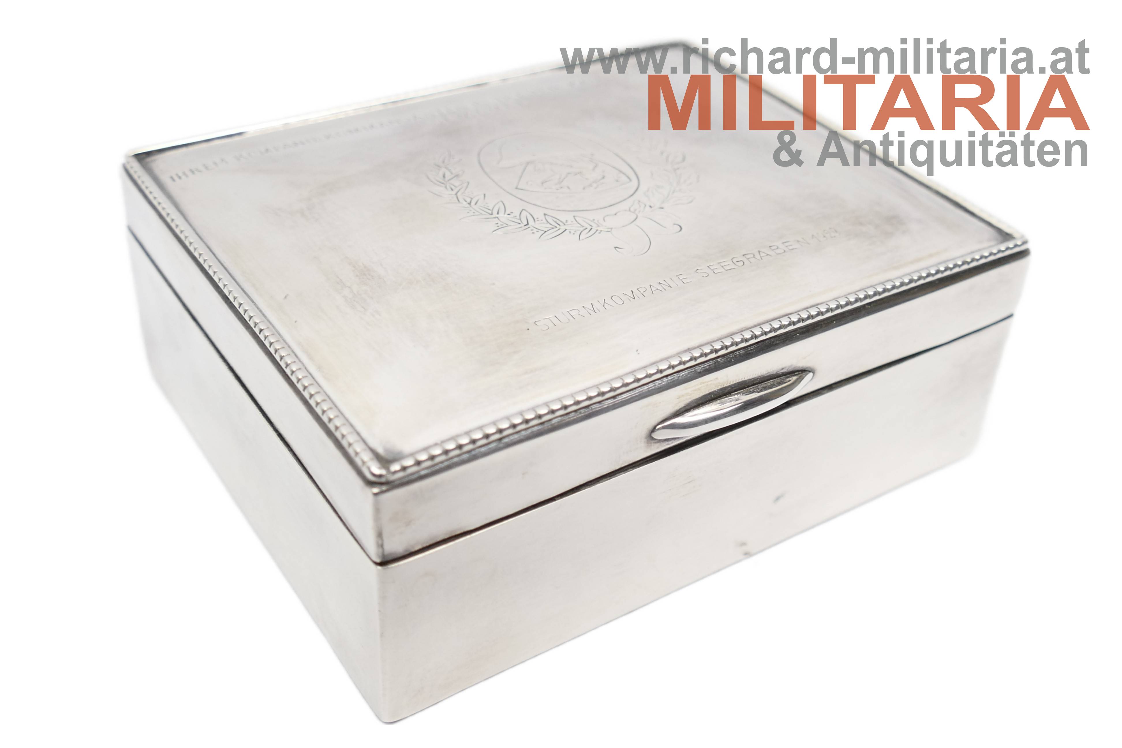 Heimwehr Sturmkompanie Seegraben 1929 - Geschenkdose