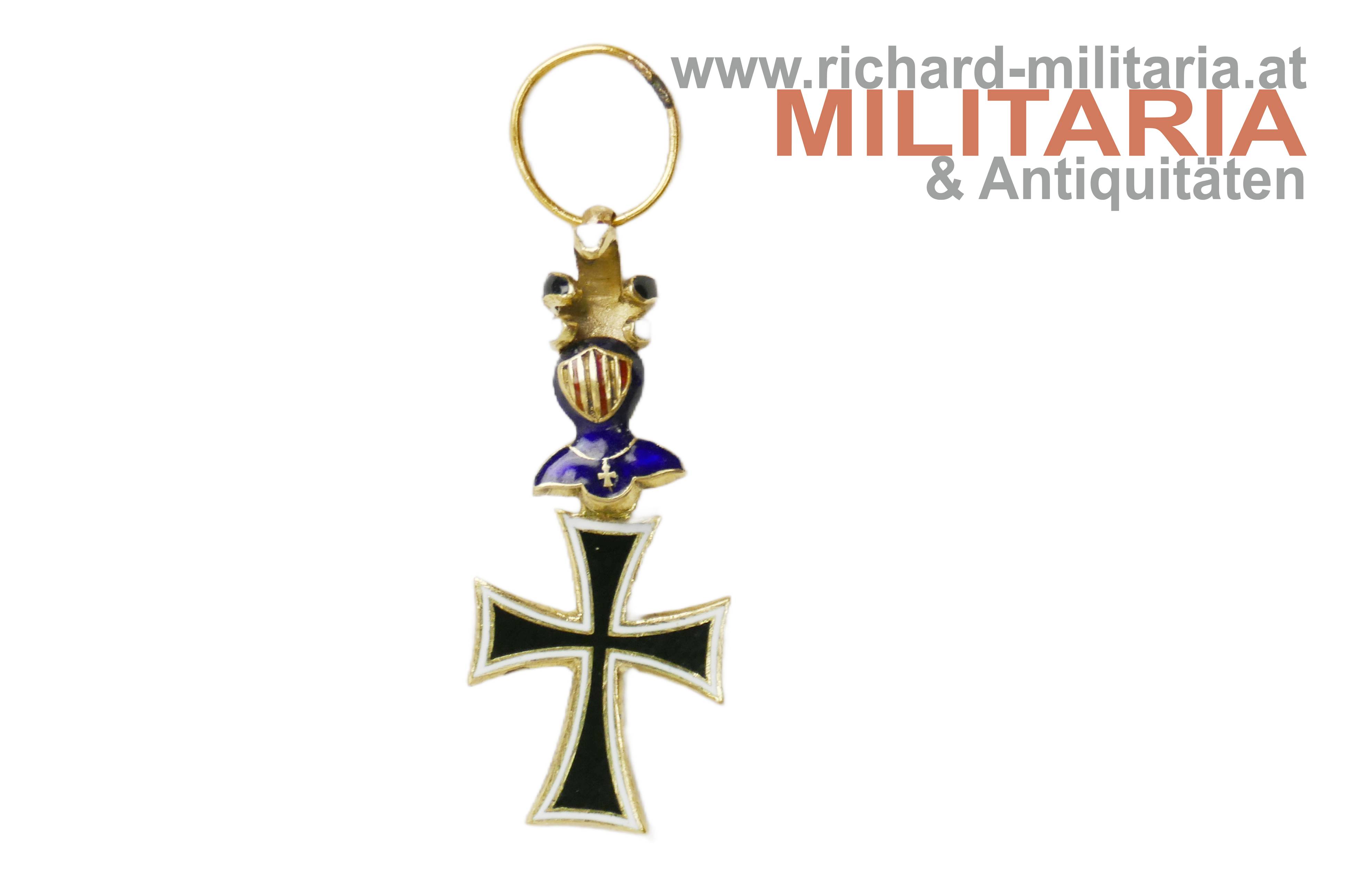 Deutschritter-Orden - Ehrenritter - MINIATUR