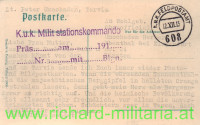 PK "Eingang in die Seisera" - TARVIS FPNr. 608