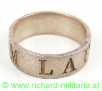 Ring "Cum Laude" SILBER