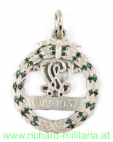 Cie Internationale des Wagons-Lits - 1912-1937 - Anhänger/Auszeichnung - SILBER