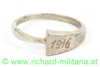 Patriotischer Ring "1916"