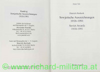 Sowjetische Auszeichnungen 1918-1991 - Dietrich Herfurth 5. Ausgabe