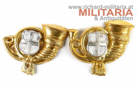 Österreich 1. Bundesheer - 2 Jägerhörner - Wien 