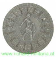 Medaille - 7. österr. Kriegsanleihe - Österreichs Friedensstaat
