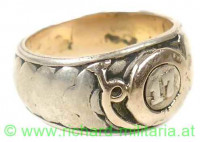k.k. Feldjägerbataillon 17 - RING GOLD/SILBER