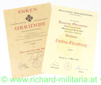 Urkundenkonvolut Laurenz Obermann - Liebenfels
